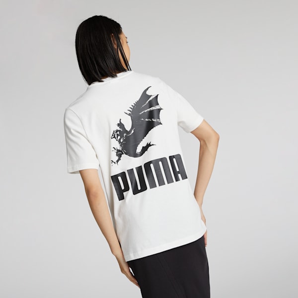ユニセックス PUMA x モンスターハンター 半袖 Tシャツ 2, PUMA White, extralarge-JPN