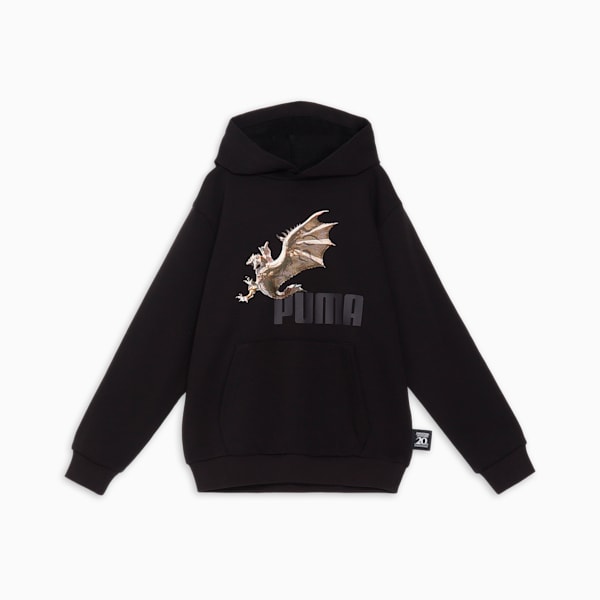 キッズ PUMA x モンスターハンター J フーディー 120-160cm, PUMA Black, extralarge-JPN
