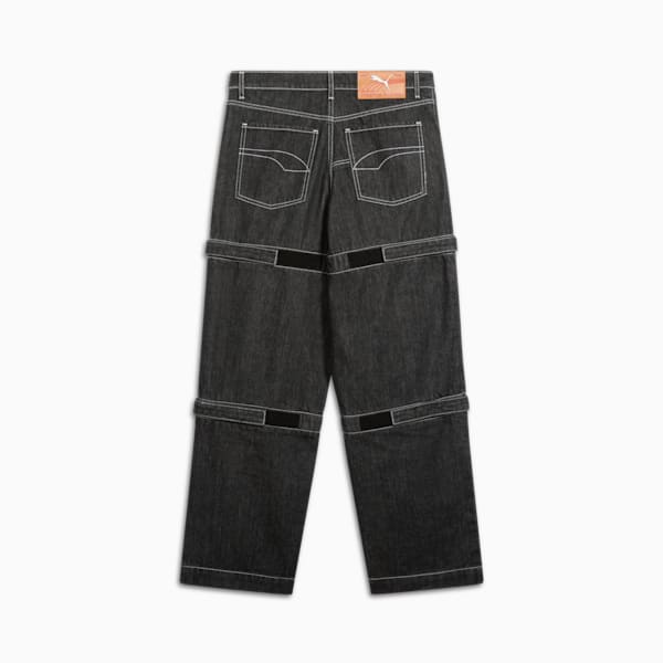 A$AP ROCKY x PUMA Knee Pad Men's Pants, PUMA Black-Denim, extralarge