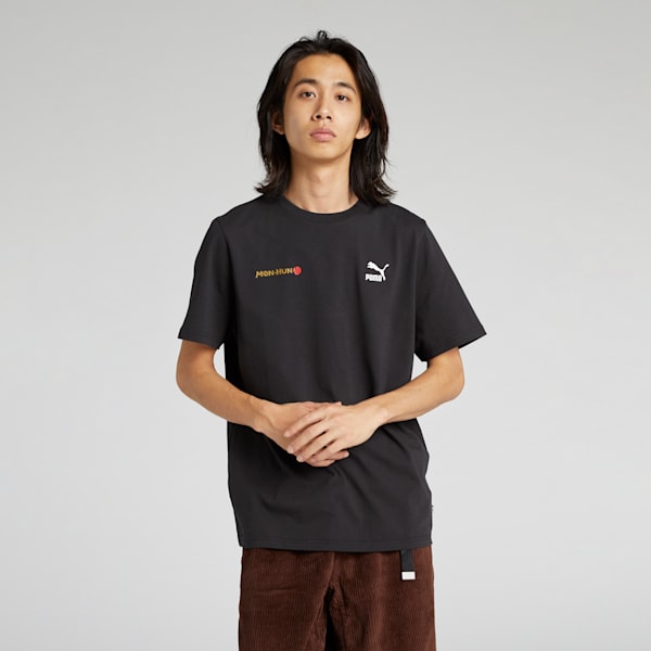 ユニセックス PUMA x モンスターハンター 半袖 Tシャツ 3, PUMA Black, extralarge-JPN