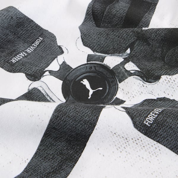 A$AP ROCKY x PUMA Seatbelt Men's Tee, PUMA White-Puma Black, extralarge-IND