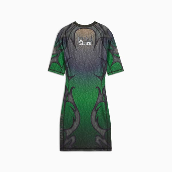 ウィメンズ PUMA x ARIES ドレス, Fluro Green Pes, extralarge-JPN