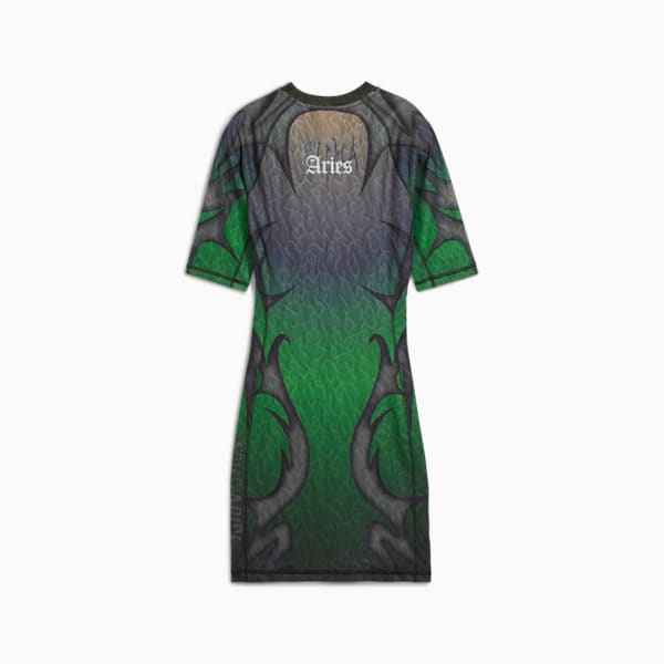 Vestido para mujer PUMA x ARIES, Fluro Green Pes, extralarge