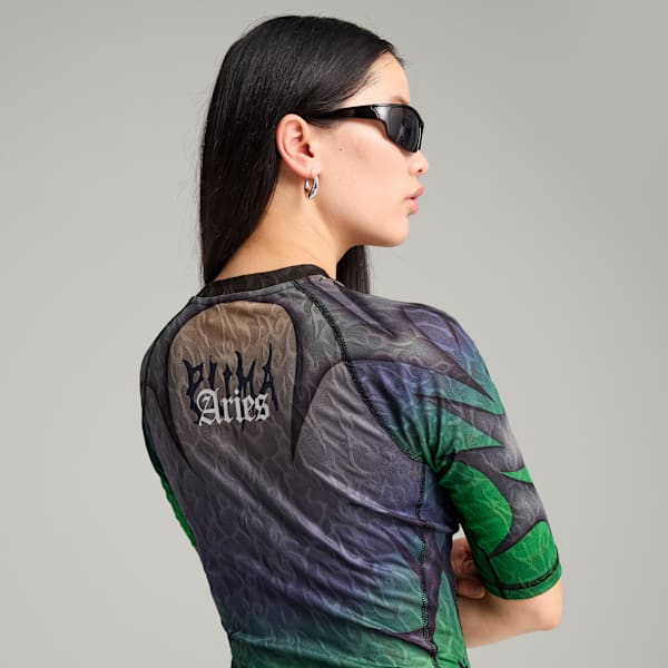 ウィメンズ PUMA x ARIES ドレス, Fluro Green Pes, extralarge-JPN