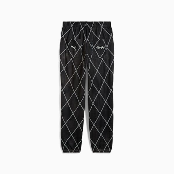 A$AP ROCKY x PUMA Distressed Unisex Sweatpants, PUMA Black, extralarge-IND