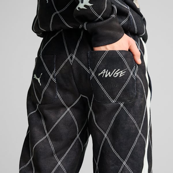 A$AP ROCKY x PUMA Distressed Sweatpants, PUMA Black, extralarge