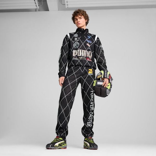 A$AP ROCKY x PUMA Distressed Unisex Sweatpants, PUMA Black, extralarge-IND