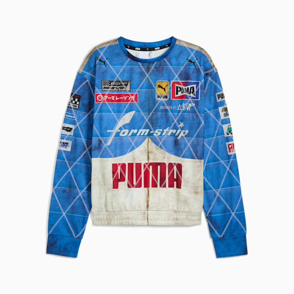A$AP ROCKY x PUMA Quilted Unisex Sweatshirt, Clyde Royal, extralarge-IND