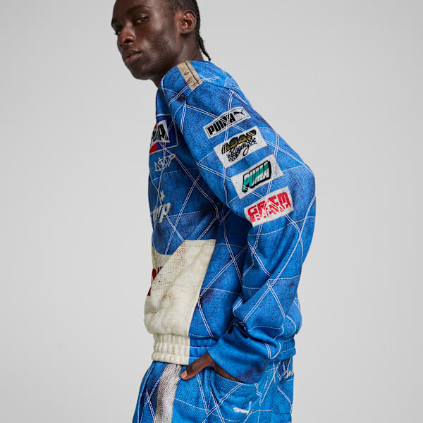 A$AP ROCKY x PUMA Quilted Sweatshirt, Clyde Royal, extralarge-IND
