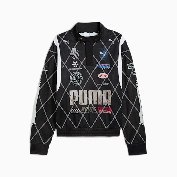 ユニセックス A$AP ROCKY x PUMA ディストレス クルースウェット, PUMA Black, extralarge-JPN