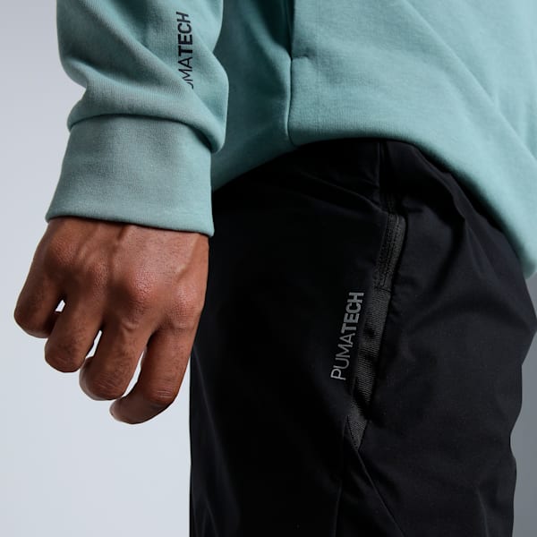 PUMATECH Men's Track Pants, PUMA Black, extralarge-IND