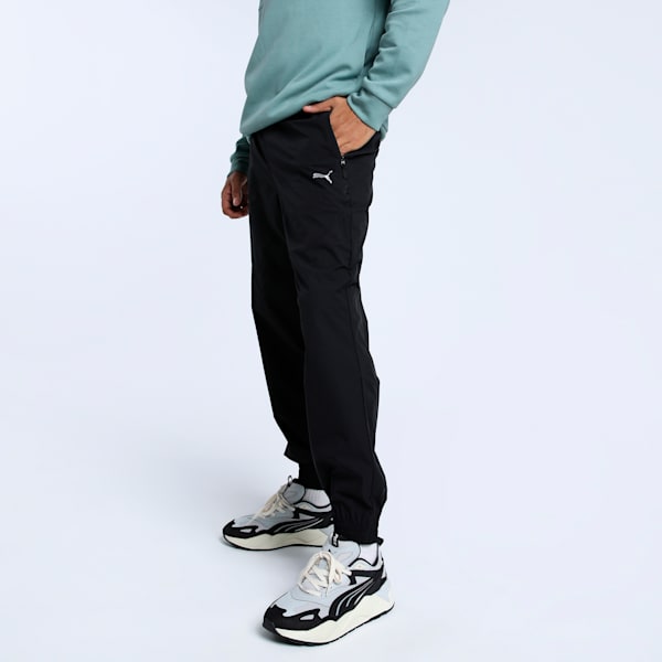 PUMATECH Men's Track Pants, PUMA Black, extralarge-IND