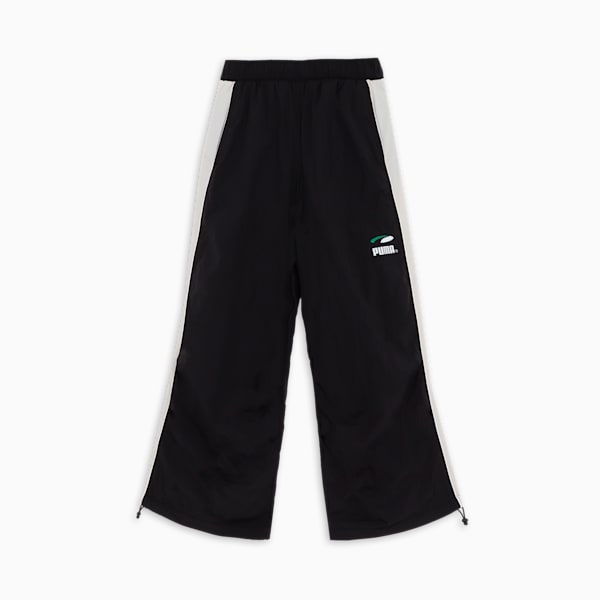 ウィメンズ クラシック スケートボード PUMAS T7 ウーブン パンツ, PUMA Black, extralarge-JPN