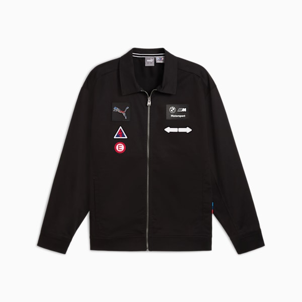BMW M Motorsport Men's Coach Jacket, PUMA Black, extralarge