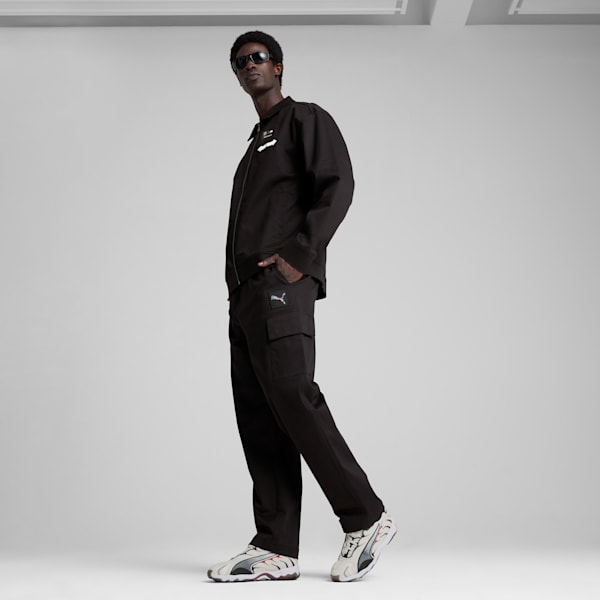 BMW M Motorsport Men's Coach Jacket, PUMA Black, extralarge