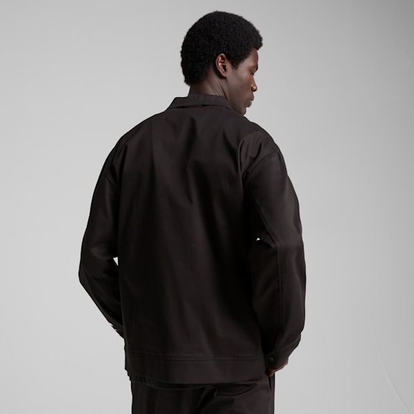 BMW M Motorsport Men's Coach Jacket, PUMA Black, extralarge