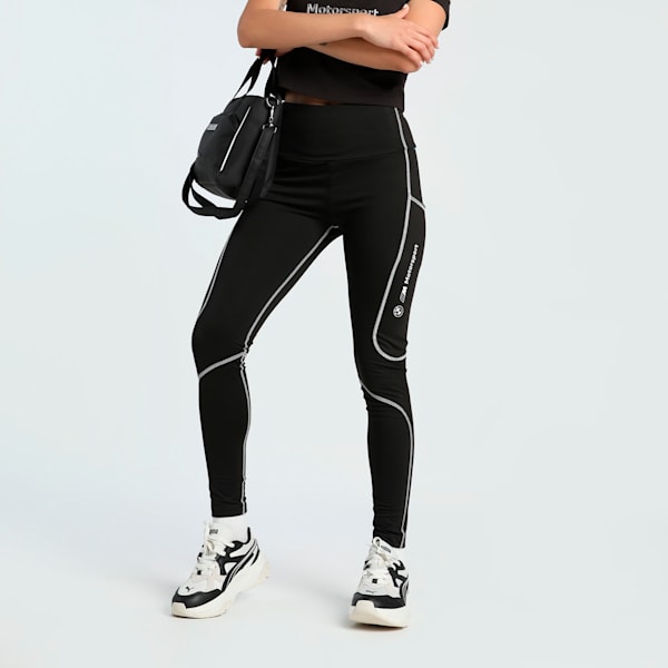 BMW M Motorsport Lifestyle Women's Leggings, PUMA Black, extralarge-IND