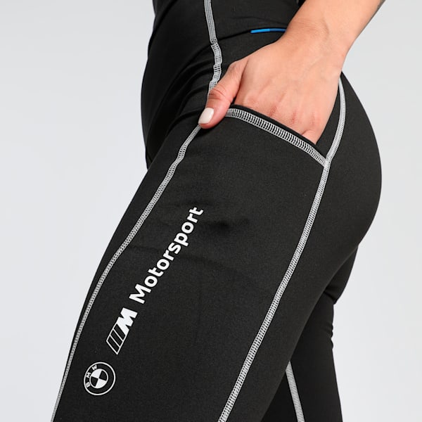 BMW M Motorsport Lifestyle Women's Leggings, PUMA Black, extralarge-IND