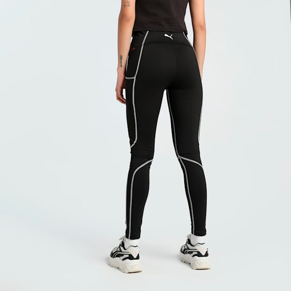 BMW M Motorsport Lifestyle Women's Leggings, PUMA Black, extralarge-IND
