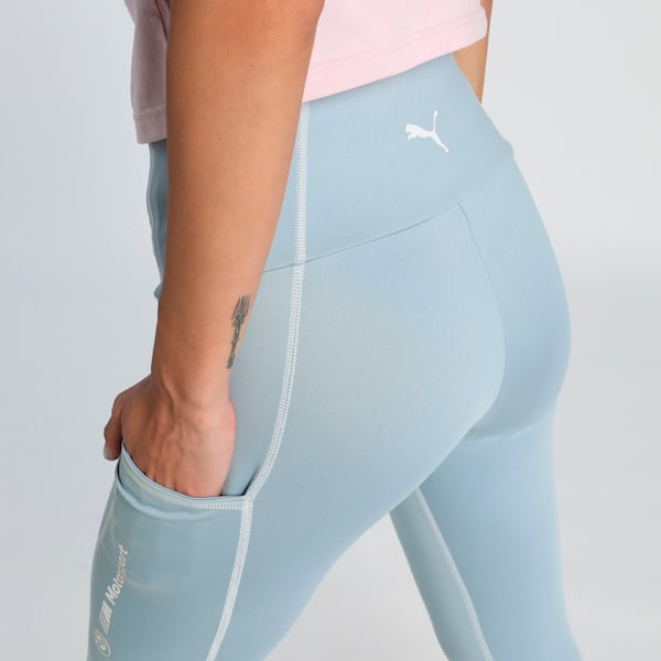 BMW M Motorsport Lifestyle Women's Leggings, Blue Wash, extralarge-IND