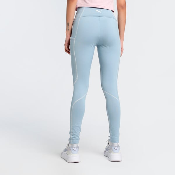 BMW M Motorsport Lifestyle Women's Leggings, Blue Wash, extralarge-IND