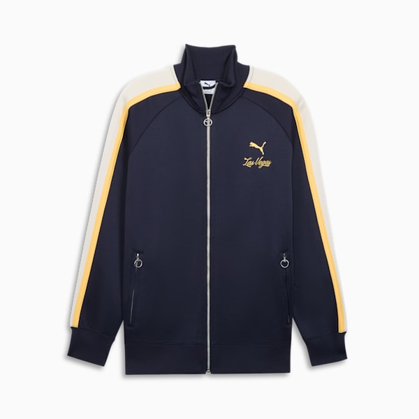 Chamarra de pista para hombre Las Vegas T7, New Navy, extralarge