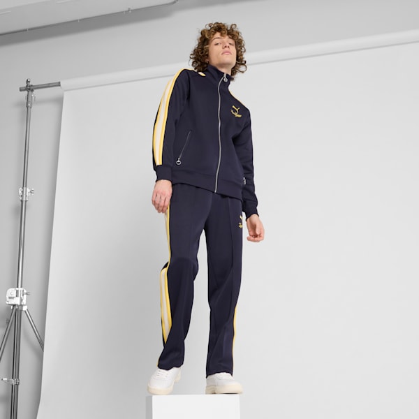 T7 Las Vegas Men's Track Jacket, New Navy, extralarge