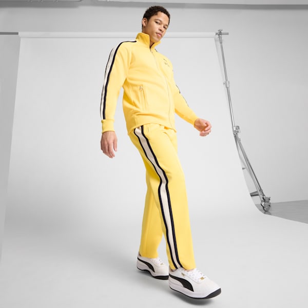 T7 Las Vegas Men's Track Jacket, Sunny Yellow, extralarge