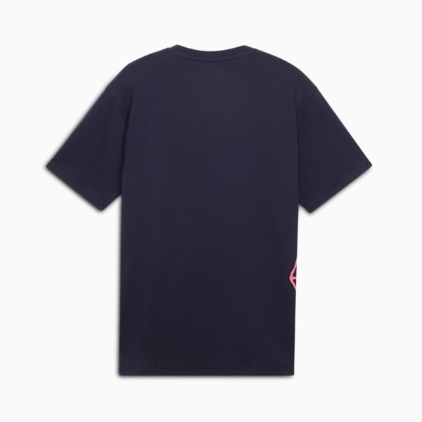 Camiseta estampada para hombre Wardrobe Essentials Las Vegas, New Navy, extralarge