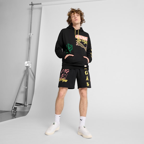 Wardrobe Essentials Las Vegas Men's Hoodie, PUMA Black, extralarge