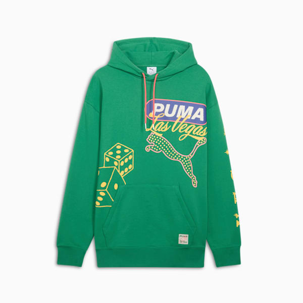 Wardrobe Essentials Las Vegas Men's Hoodie, Archive Green, extralarge