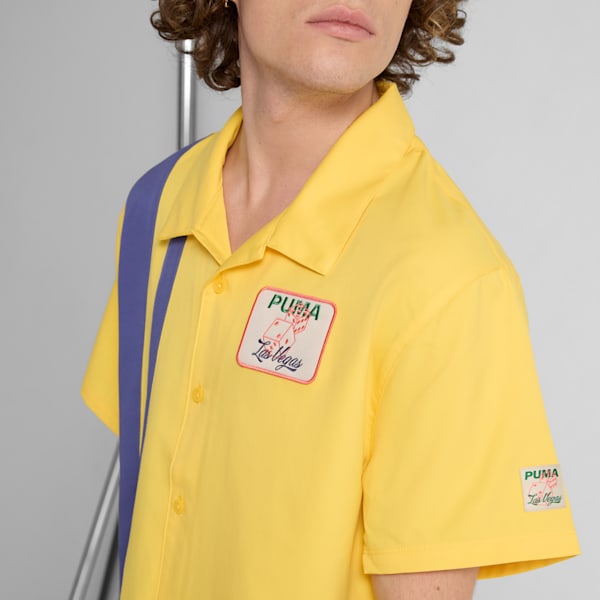 Camisa para hombre Wardrobe Essentials Las Vegas, Sunny Yellow, extralarge