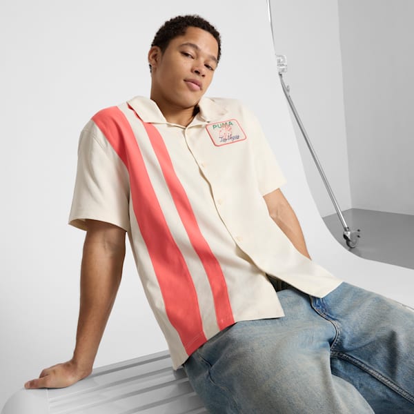 Camisa para hombre Wardrobe Essentials Las Vegas, Alpine Snow, extralarge