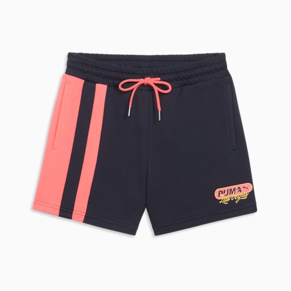 Shorts para mujer de 4 pulgadas Wardrobe Essentials Las Vegas, New Navy, extralarge