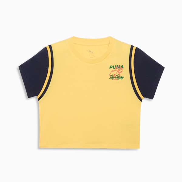 Playera para mujer Wardrobe Essentials Las Vegas, Sunny Yellow, extralarge