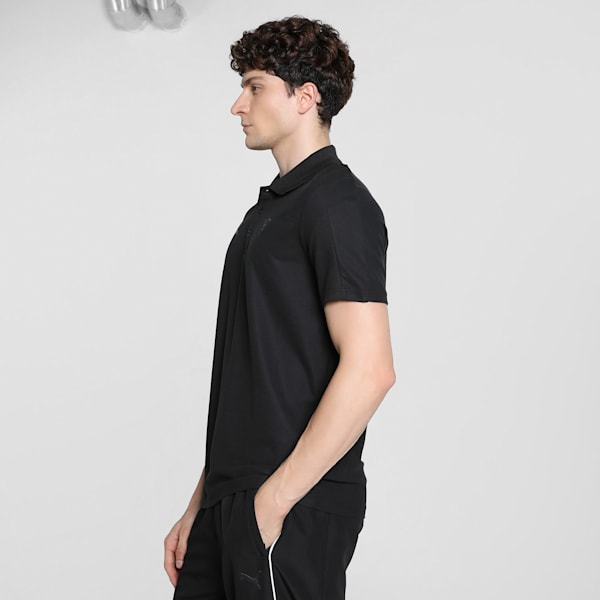 Ferrari Race Tonal Men's Motorsport Polo, PUMA Black, extralarge-IND