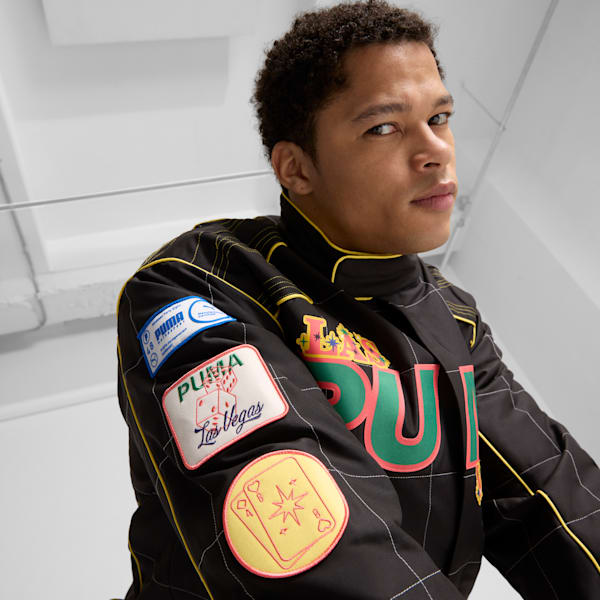 Las Vegas Relaxed Racer Jacket, PUMA Black, extralarge