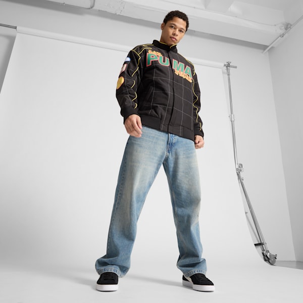 Las Vegas Relaxed Racer Jacket, PUMA Black, extralarge