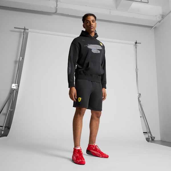 Sudadera con capucha Desert Sun para hombre Scuderia Ferrari, PUMA Black, extralarge