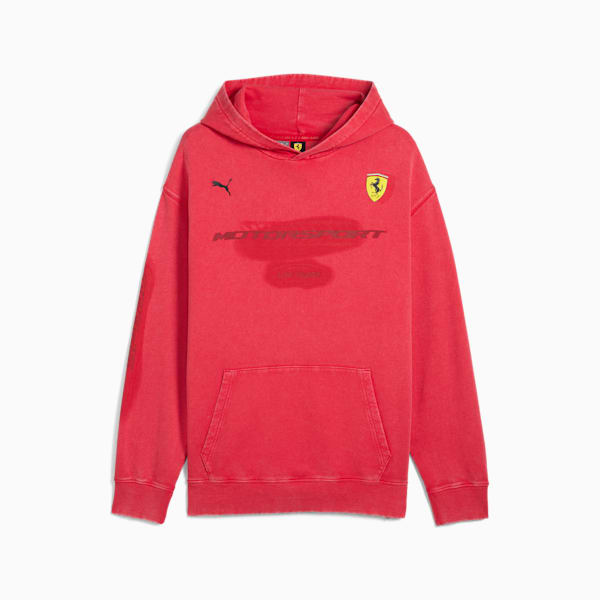 Sudadera con capucha Desert Sun para hombre Scuderia Ferrari, Rosso Corsa, extralarge
