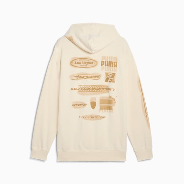 Sudadera con capucha Desert Sun para hombre Scuderia Ferrari, Alpine Snow, extralarge
