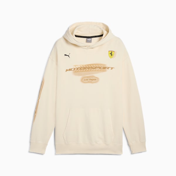 Sudadera con capucha Desert Sun para hombre Scuderia Ferrari, Alpine Snow, extralarge