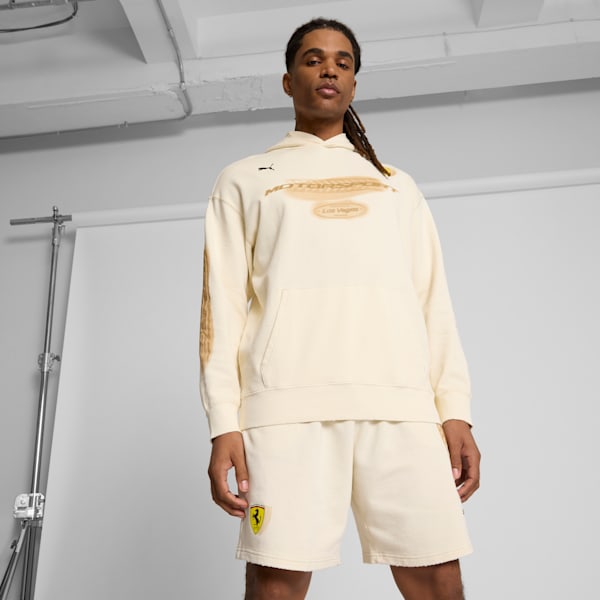 Sudadera con capucha Desert Sun para hombre Scuderia Ferrari, Alpine Snow, extralarge