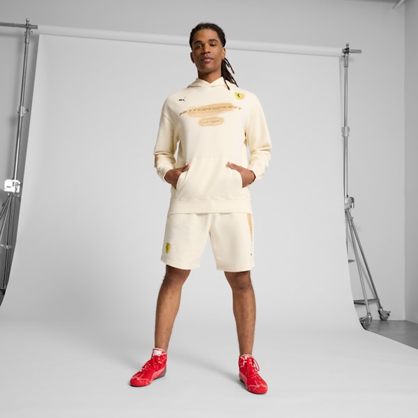 Sudadera con capucha Desert Sun para hombre Scuderia Ferrari, Alpine Snow, extralarge