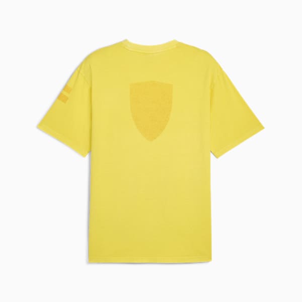 Playera Desert Sun para hombre Scuderia Ferrari, Speed Yellow, extralarge