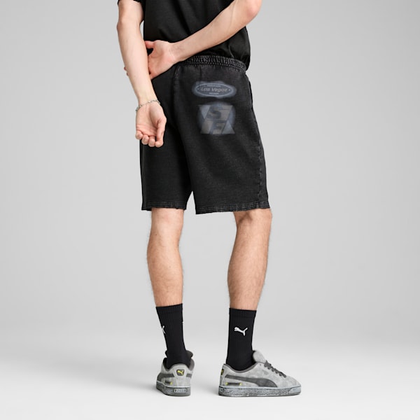 Shorts Desert Sun para hombre Scuderia Ferrari, PUMA Black, extralarge