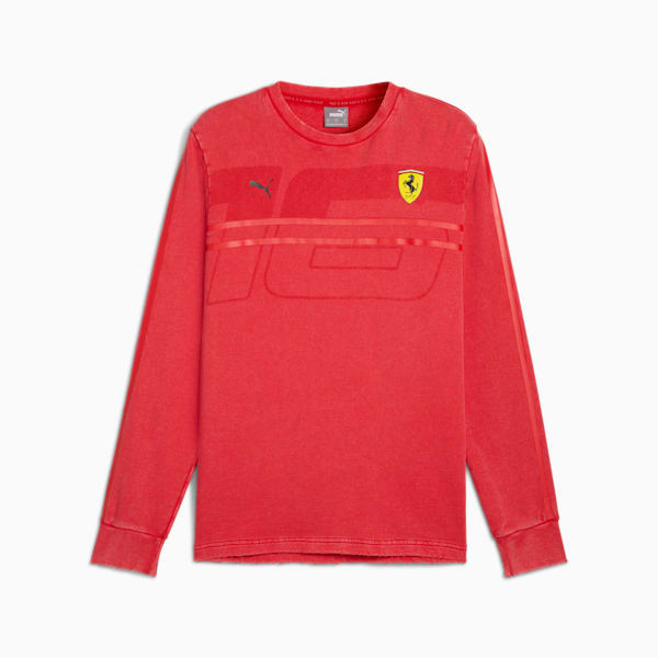 メンズ フェラーリ レース デザート サン ラスベガス クルースウェット, Rosso Corsa, extralarge-JPN