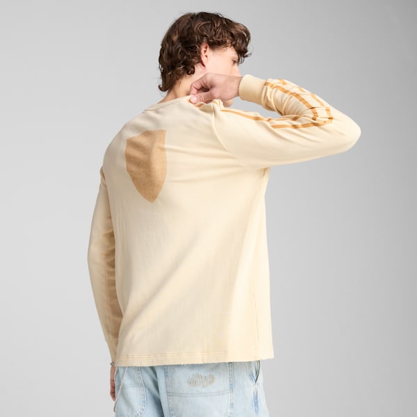 Camisa de manga larga Scuderia Ferrari Desert Sun para hombre, Alpine Snow, extralarge