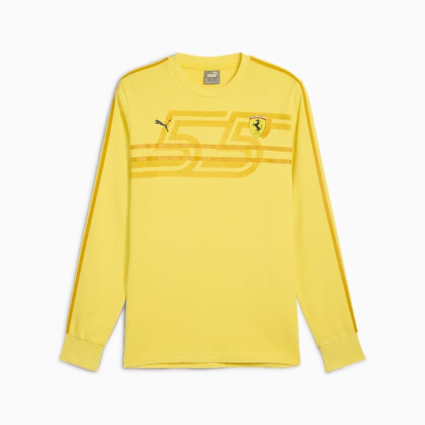 メンズ フェラーリ レース デザート サン ラスベガス クルースウェット, Speed Yellow, extralarge-JPN