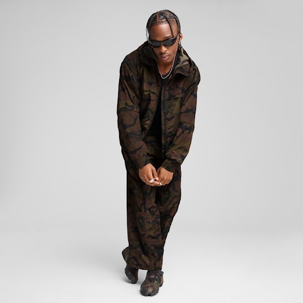 Mostroverse All-Over Print Ripstop Jacket, PUMA Black, extralarge